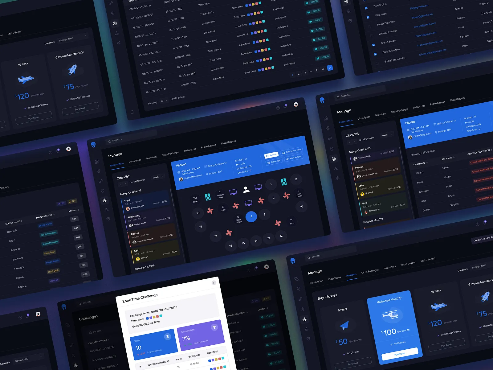 SaaS Dashboard Preview